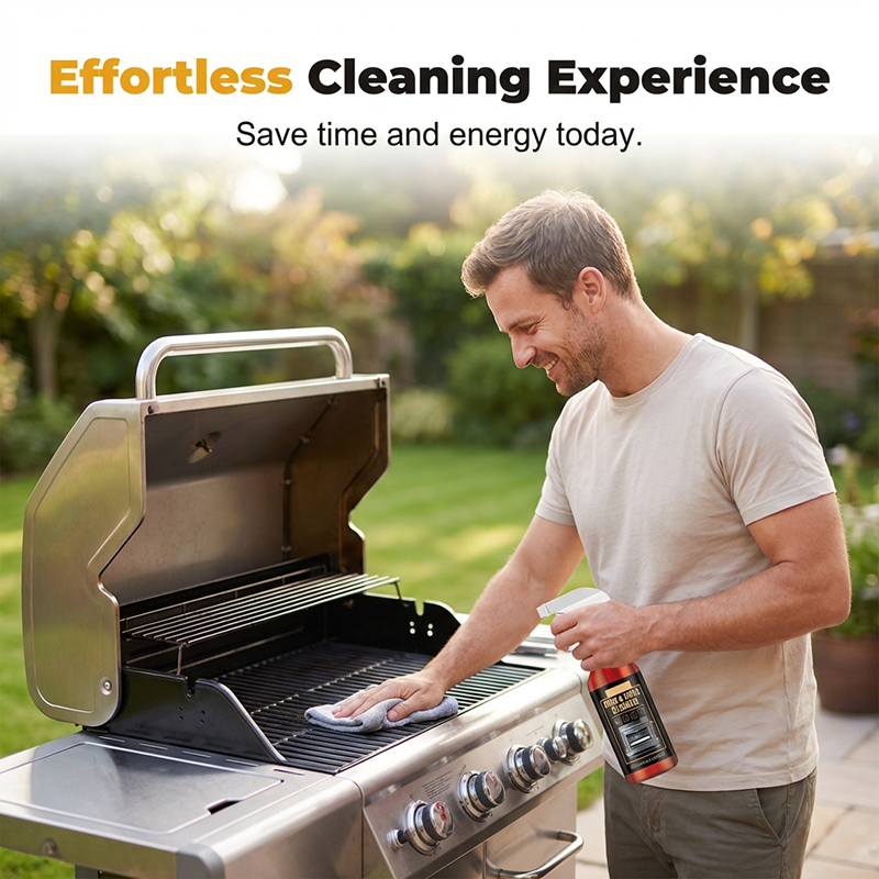 Vaporisateur dégraissant ultra-puissant à action rapide pour barbecues