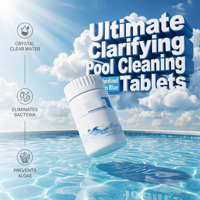 Comprimés nettoyants pour piscine Crystal Clear
