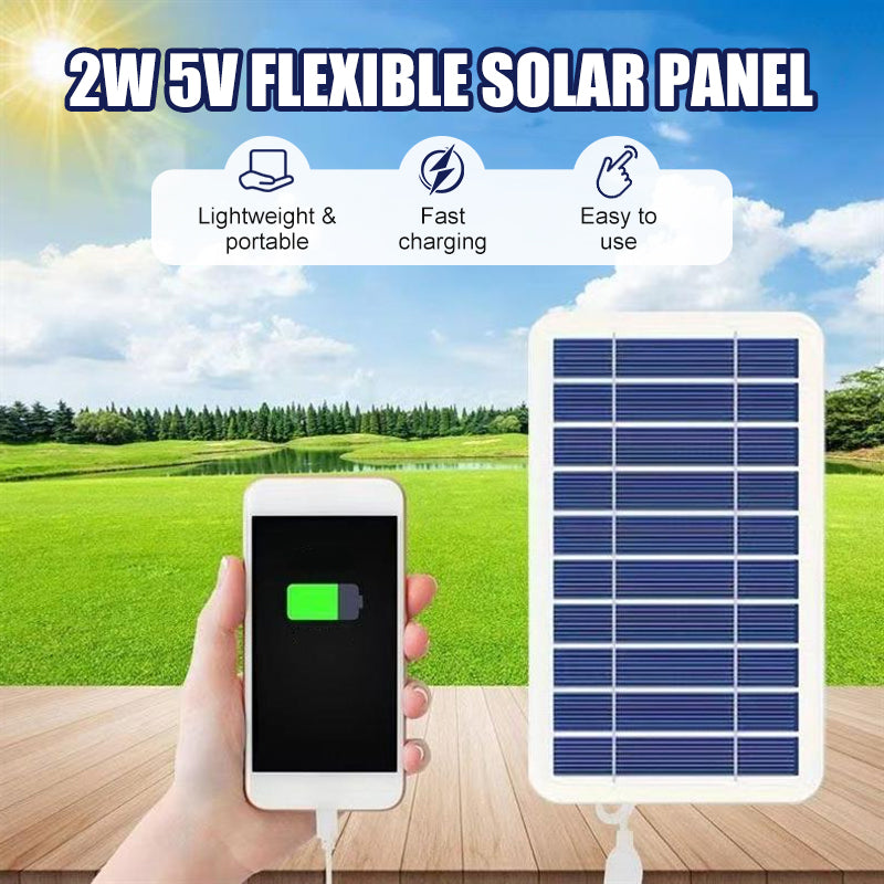 Panneau solaire flexible 2 W 5 V