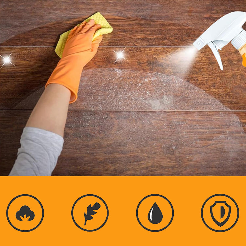 Copensunny? Cire d'abeille en spray pour parquet ScratchErase Nettoie, fait briller et élimine les rayures