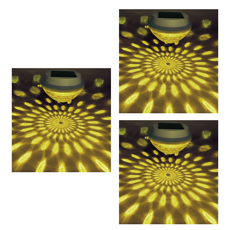 Lampe LED solaire flottante pour piscine