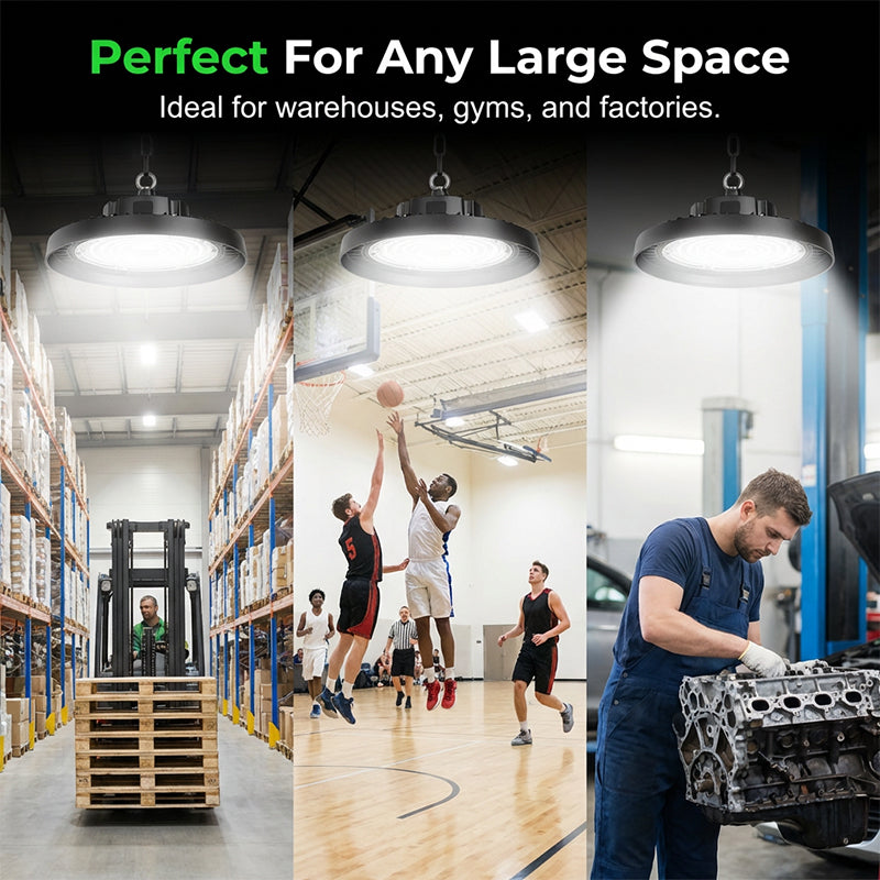 Lustre LED UFO High Bay éclairage puissant et durable