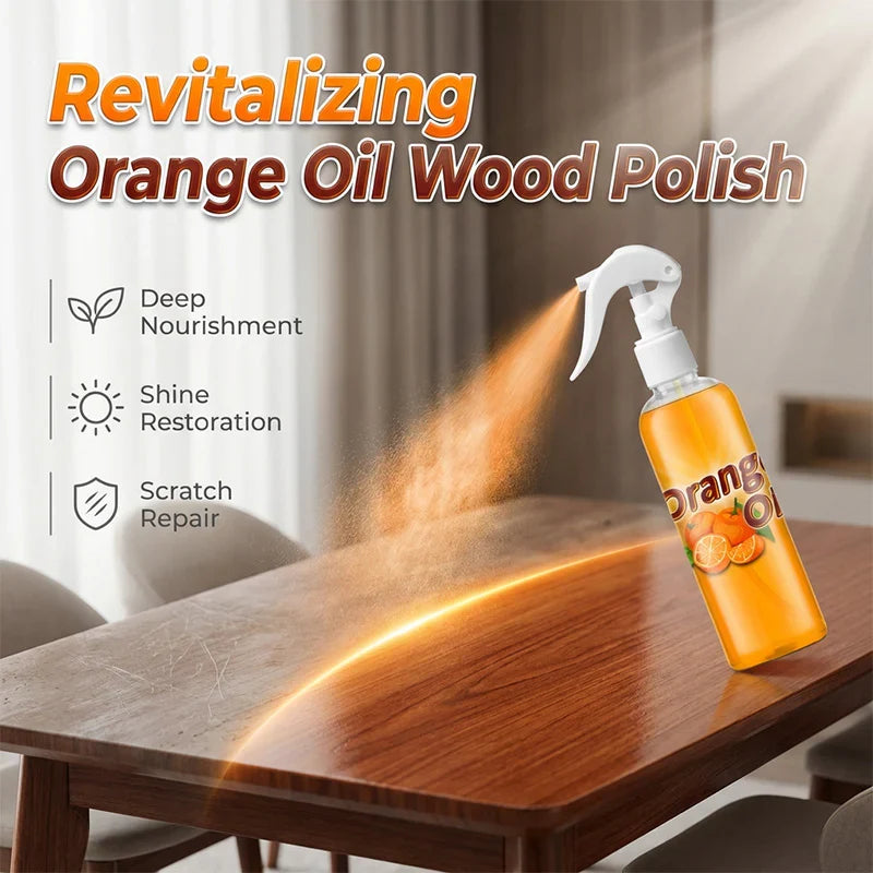 Copensunny? Cire d'abeille en spray pour parquet ScratchErase Nettoie, fait briller et élimine les rayures