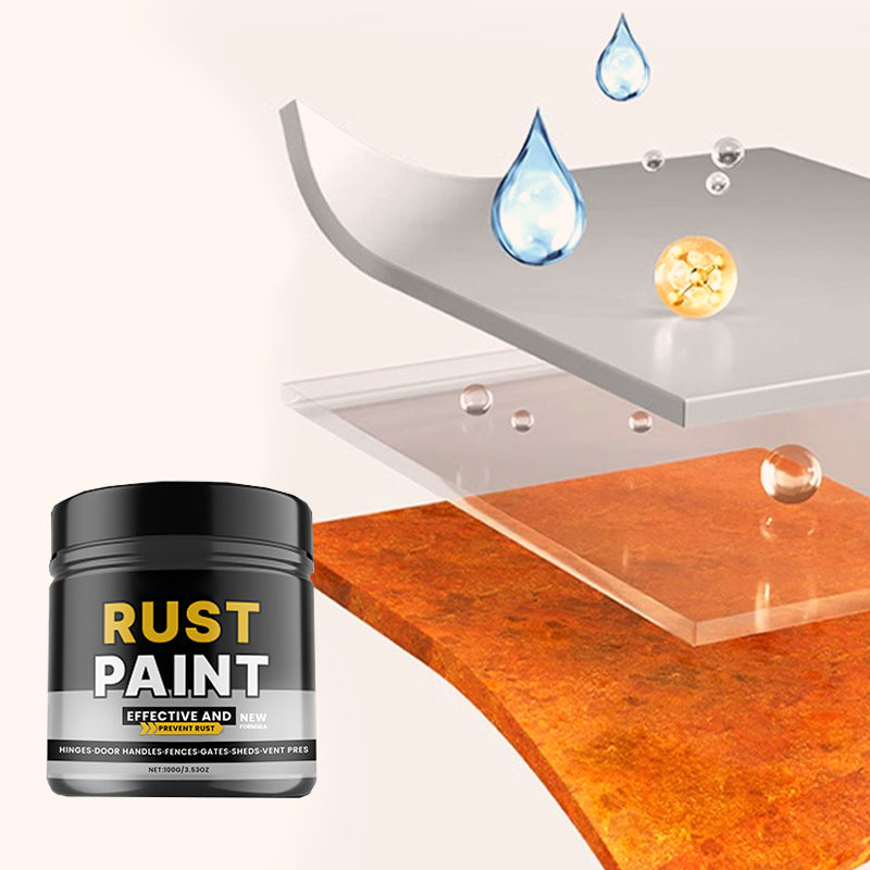 HOT SALE Peinture antirouille grise, imperméable, résistante aux UV et à l'usure, avec pinceau