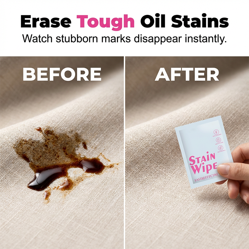 Lingettes détachantes nomades La tache ne fait pas le poids Zéro eau, zéro stress des vêtements impeccables où que vous soyez.