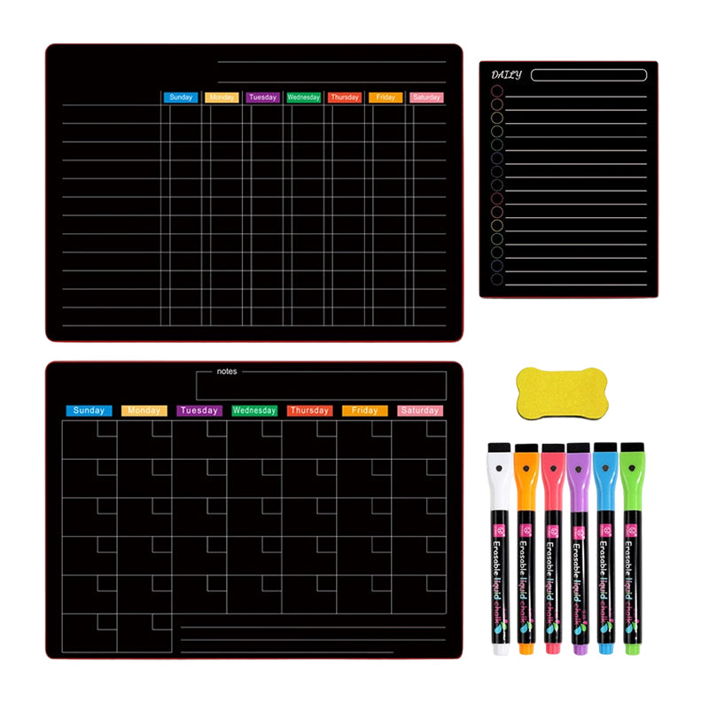 Tableau magnétique avec marqueurs effaçables
