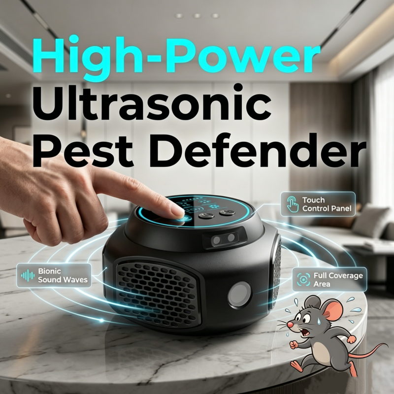 Répulsif antiparasitaire ultrasons haute puissance