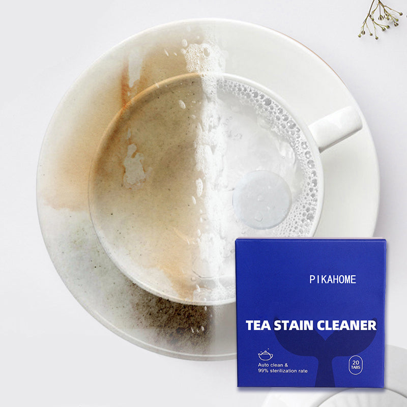 Comprimés effervescents multi-usages pour éliminer les taches de thé