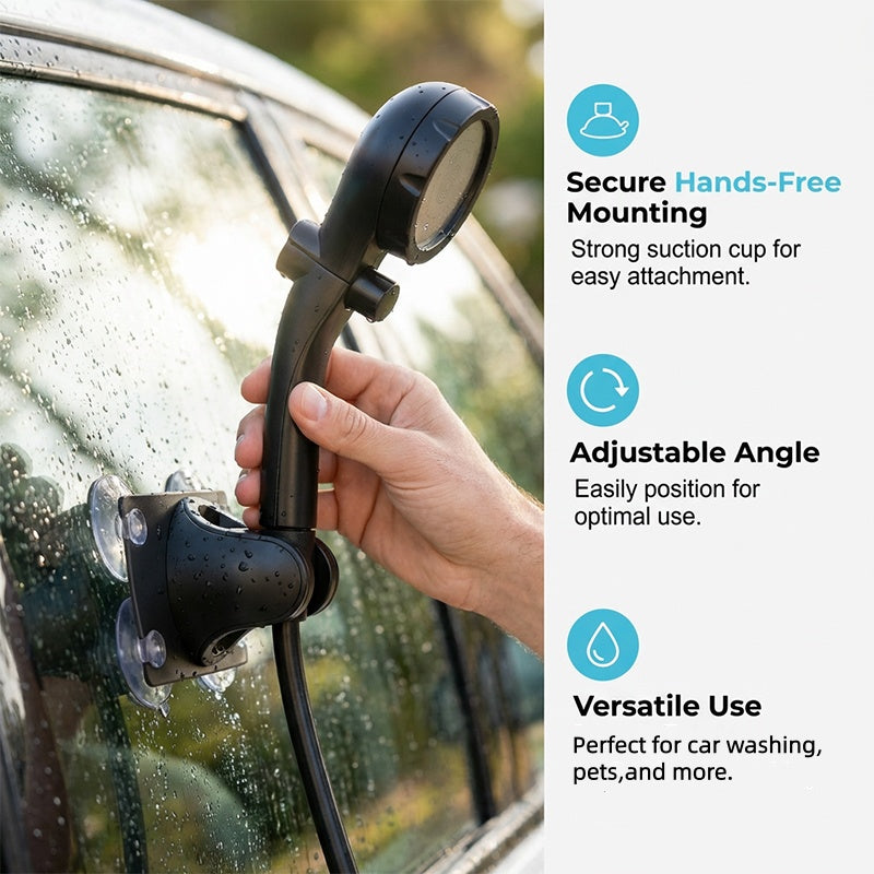 Smart Portable Shower Pump for Travel and Home