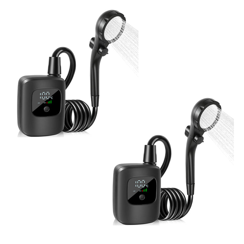 Smart Portable Shower Pump for Travel and Home