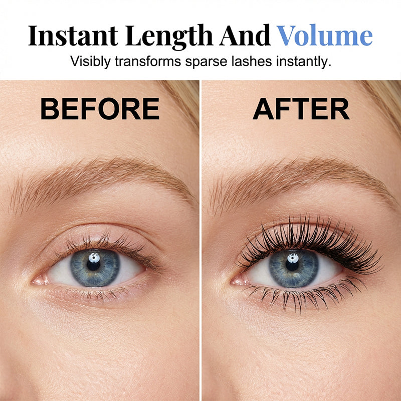 Long-lasting smudge-proof mascara