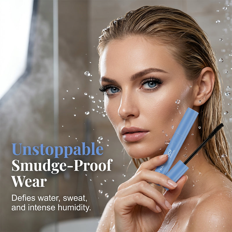 Long-lasting smudge-proof mascara