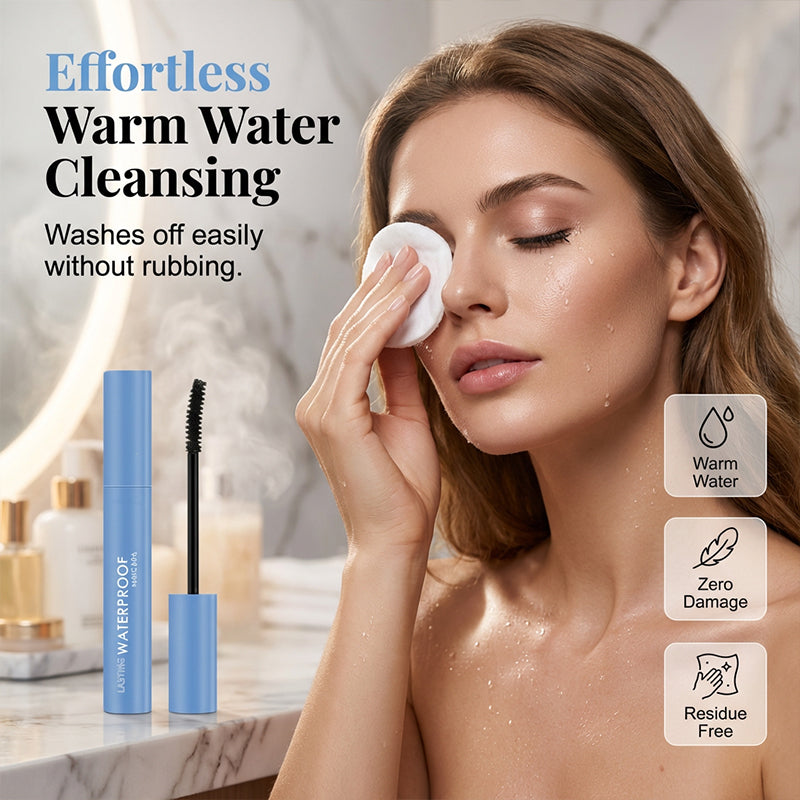 Long-lasting smudge-proof mascara