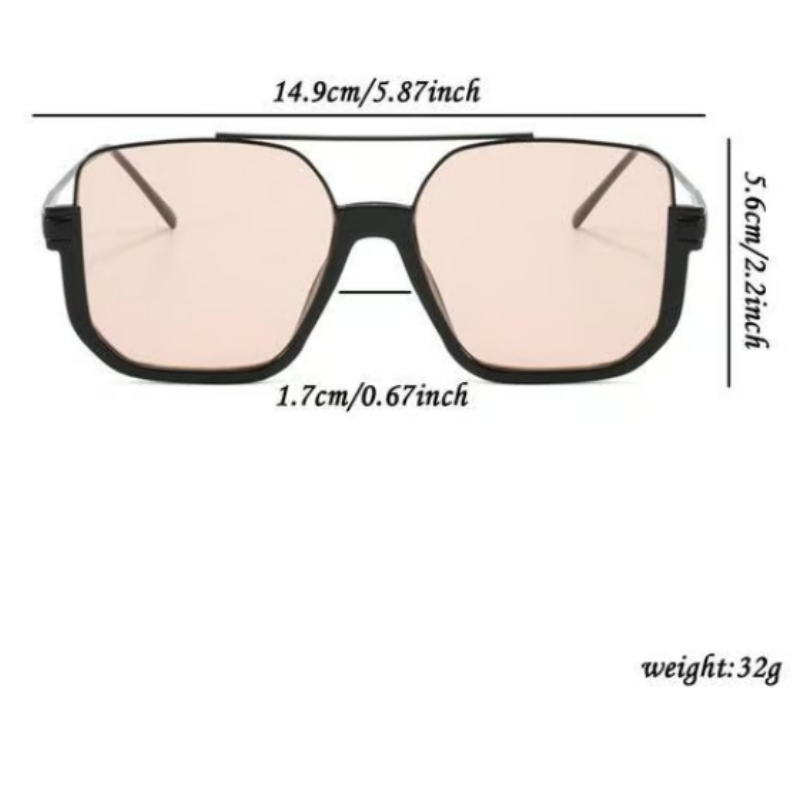 Trendy sunglasses with tinted and lightweight lenses