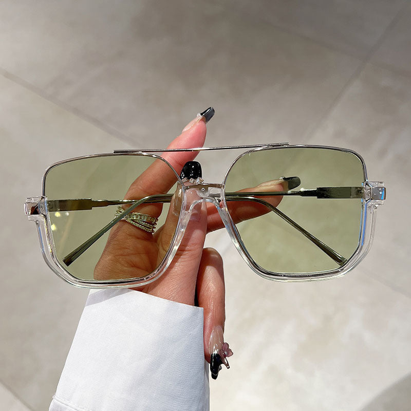Trendy sunglasses with tinted and lightweight lenses