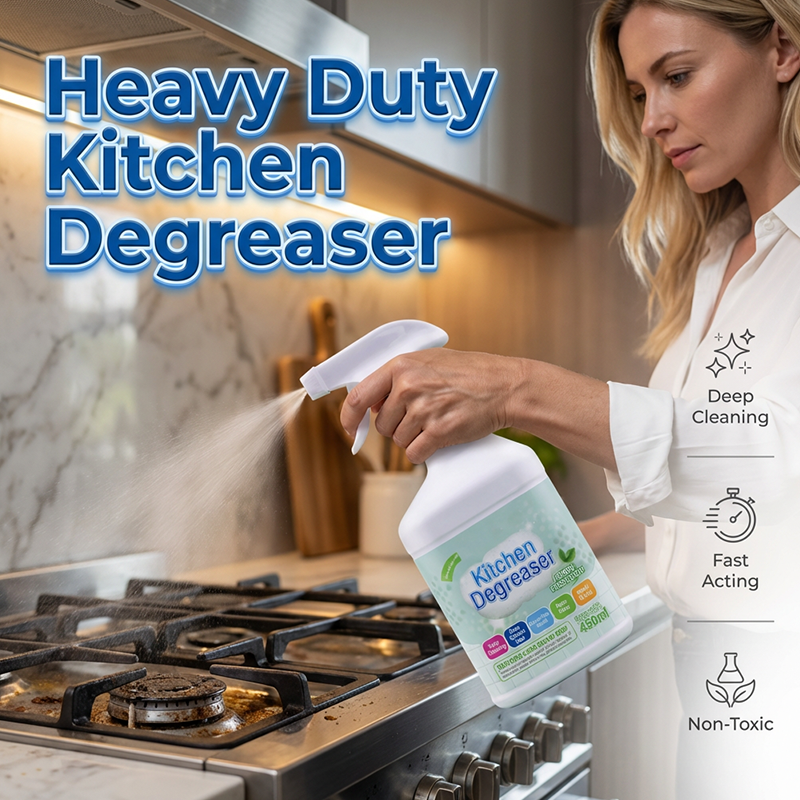 Spray dégraissant puissant pour la cuisine