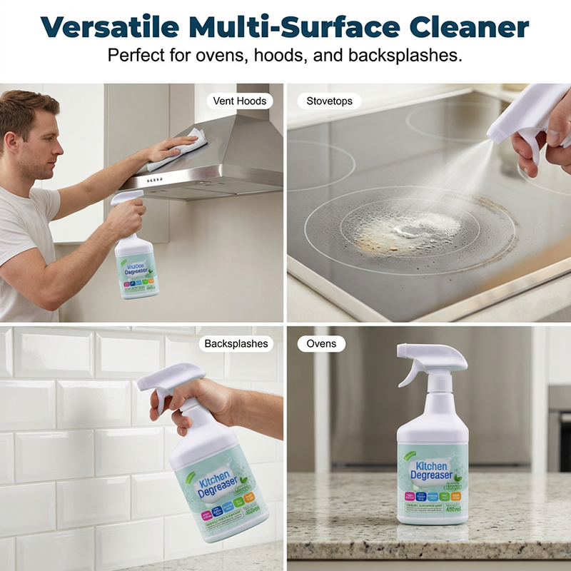 Spray dégraissant puissant pour la cuisine