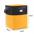 Sac de rangement et de déménagement pliable en réduction