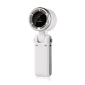 Ventilateur portable rechargeable, 5 vitesses, 3600 mAh, moteur sans balais, écran LED, angle réglable à 180°, 3 couleurs, parfait pour le bureau et les voyages