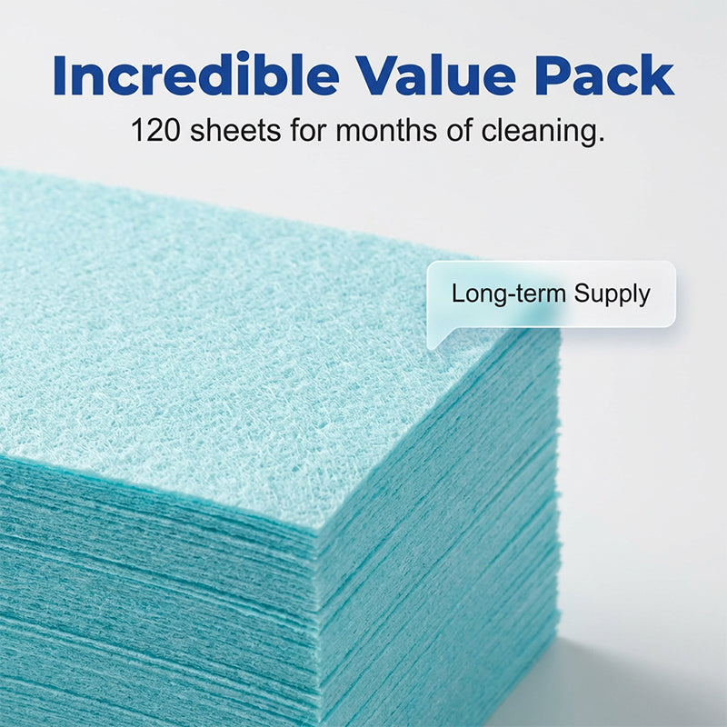 Water-soluble floor cleaning wipes