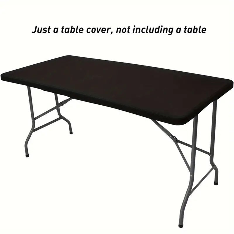 Housse de Table élastique en Spandex Rectangulaire et Carrée Universelle