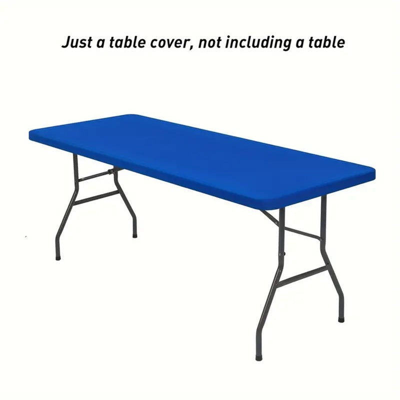 Housse de Table élastique en Spandex Rectangulaire et Carrée Universelle