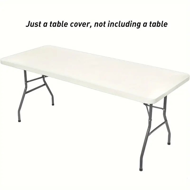 Housse de Table élastique en Spandex Rectangulaire et Carrée Universelle