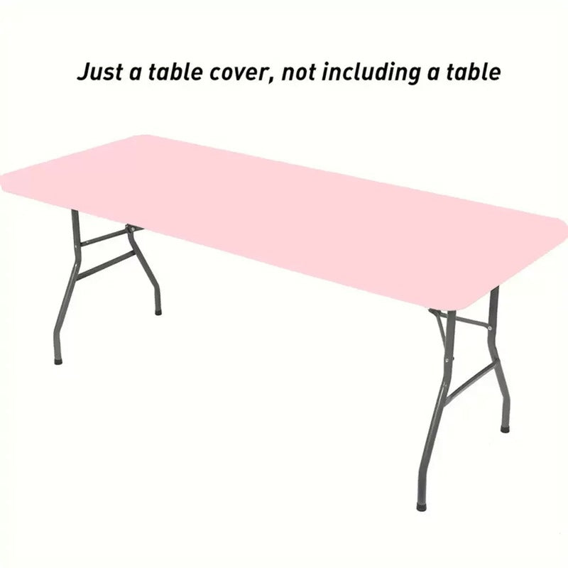 Housse de Table élastique en Spandex Rectangulaire et Carrée Universelle