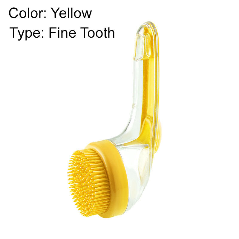 DE RDUCTION Brosse de bain pour animaux de compagnie avec long manche et distributeur de shampoing