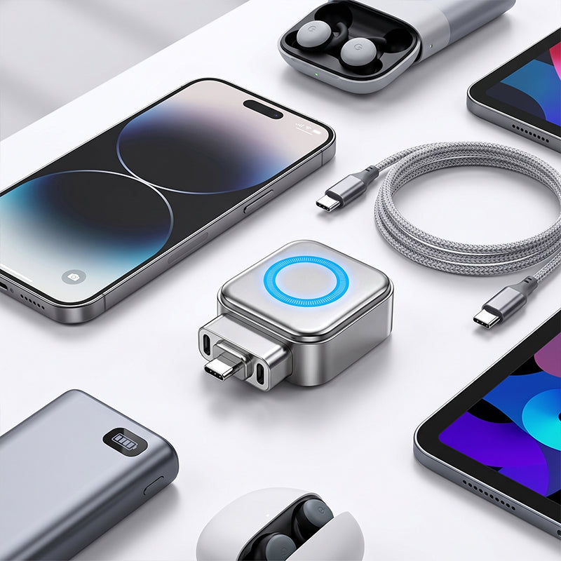 140W Fast Charger with Automatic AI Shutdown USB-C PD 3.1, Smart Protection, Indicator Light, Compatible with iPhone, MacBook, Tablets
