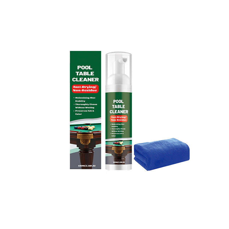 Mousse nettoyante à séchage rapide pour tapis de billard