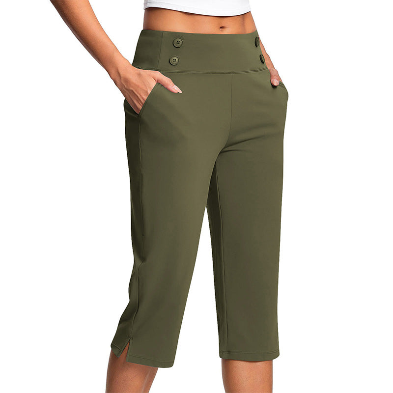 Pantalon de yoga galbant élégant