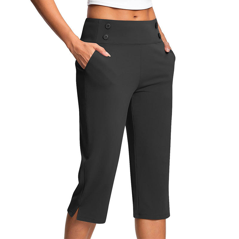 Pantalon de yoga galbant élégant