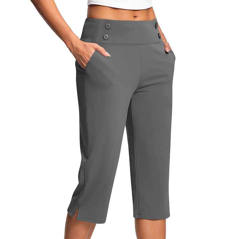 Pantalon de yoga galbant élégant