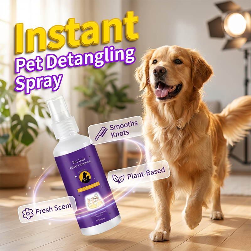 Démêlant en spray pour chiens et chats