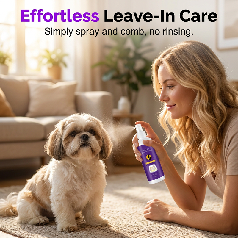 Démêlant en spray pour chiens et chats