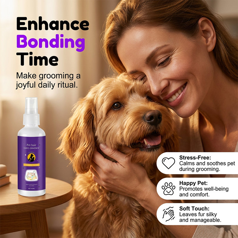 Démêlant en spray pour chiens et chats