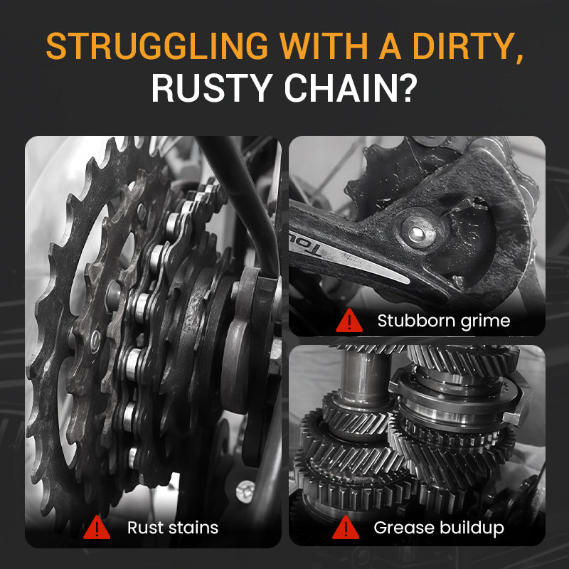 Deep cleaning and anti-rust bike chain cleaner