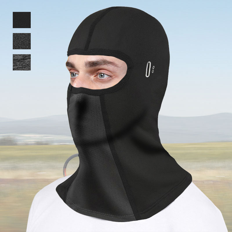 Masque Sportif Intégral Coupe-Vent, Anti-UV & Respirant Vélo, Moto, Randonnée