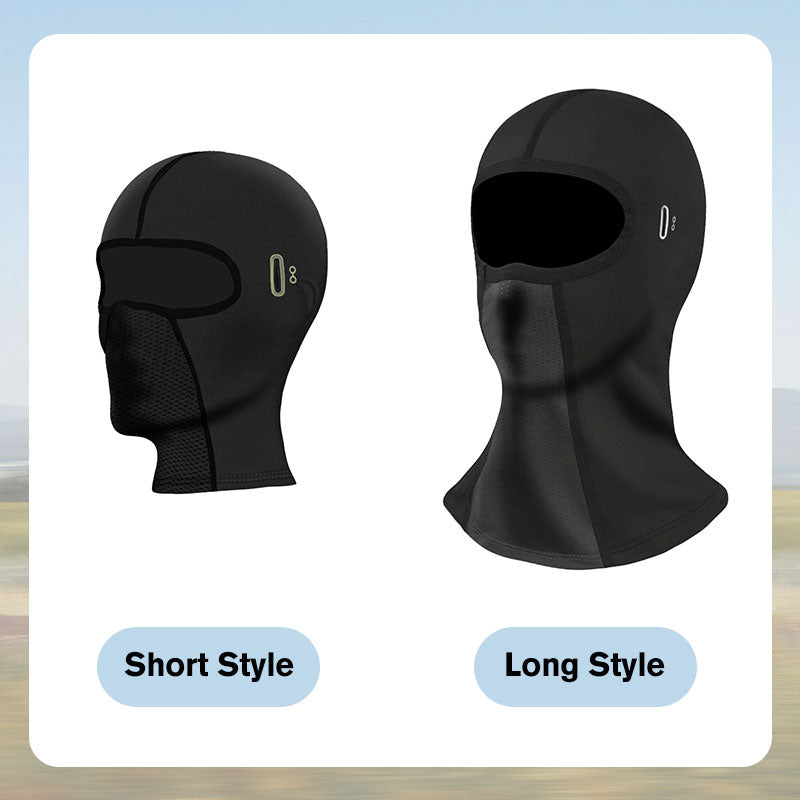 Masque Sportif Intégral Coupe-Vent, Anti-UV & Respirant Vélo, Moto, Randonnée