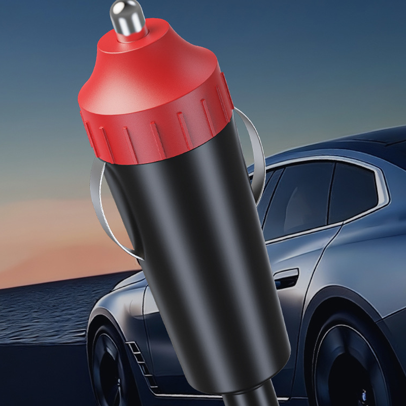 Multi-functional Car Charger | AC Outlets + Fast-Charging USB Ports