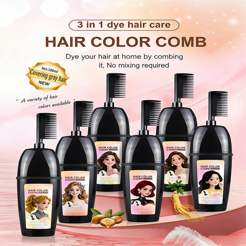 3-in-1 coloring comb