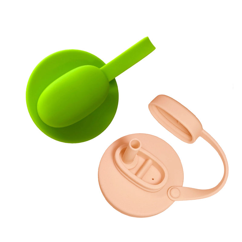Égayez votre printemps avec un couvercle de canette en silicone avec paille, anti-déversement pour les canettes de boisson standard