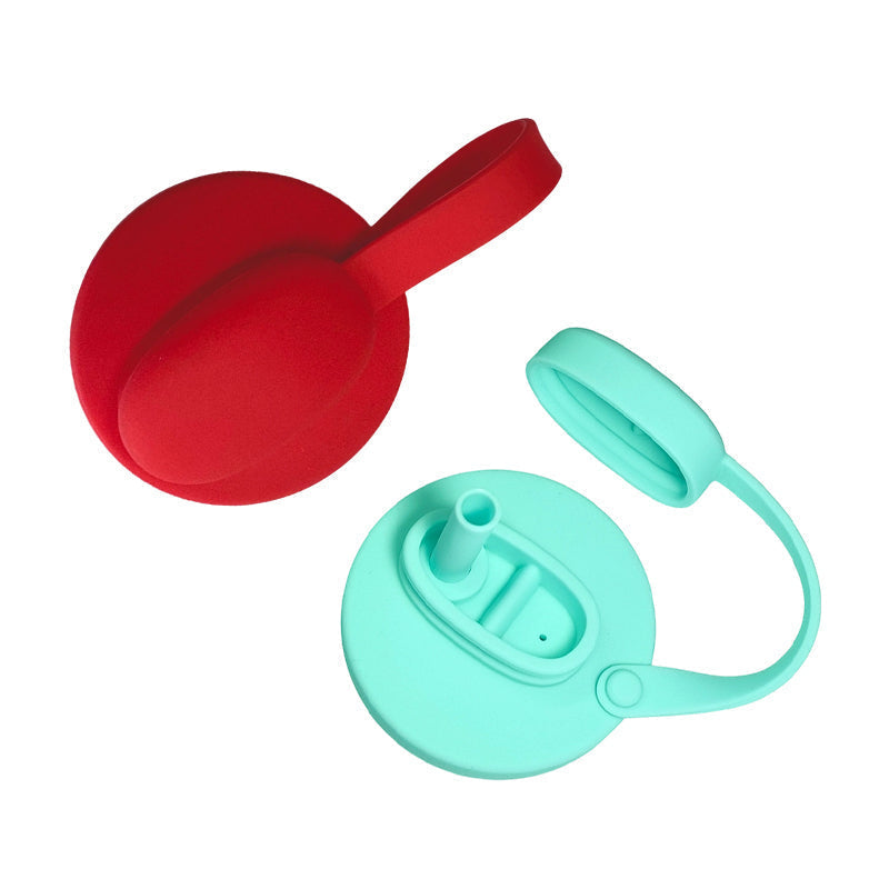 Égayez votre printemps avec un couvercle de canette en silicone avec paille, anti-déversement pour les canettes de boisson standard