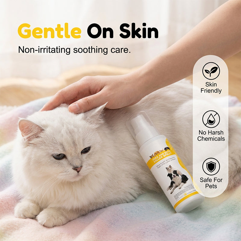Déduction le Spray antiparasitaire doux pour animaux de compagnie