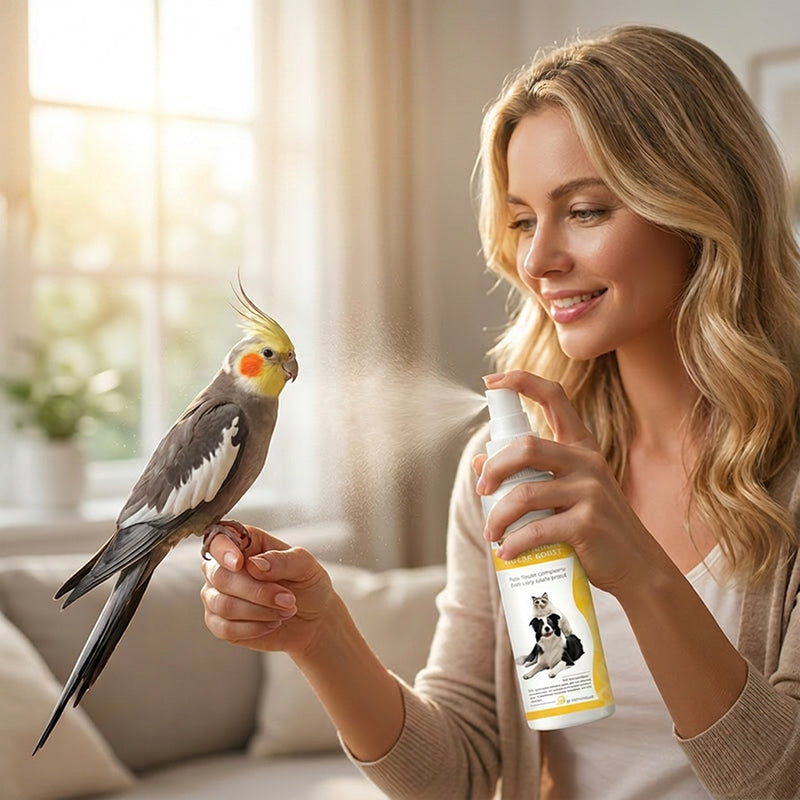 Déduction le Spray antiparasitaire doux pour animaux de compagnie