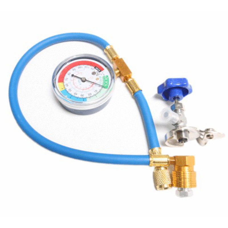 R134a Air Conditioning Refrigerant Charging Hose with Gauge