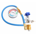 R134a Air Conditioning Refrigerant Charging Hose with Gauge