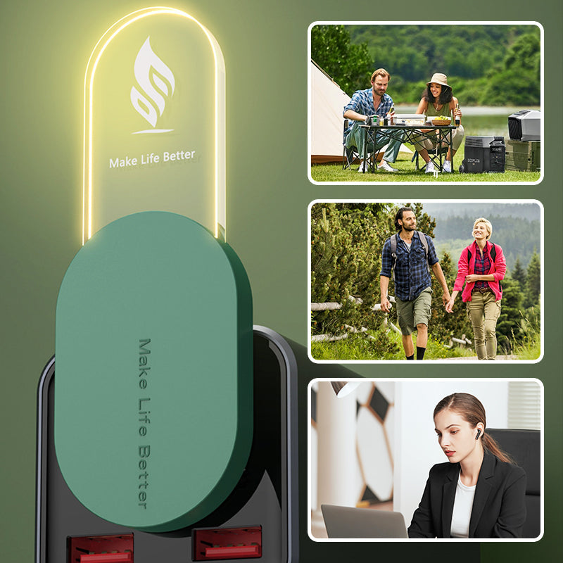 Ultrasonic mosquito repellent lamp