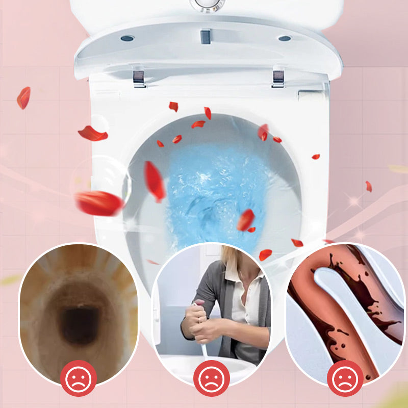 Fragrant toilet bowl cleaner Powerful stain remover and deodorizer, long-lasting freshness, effective disinfectant for bathroom hygiene